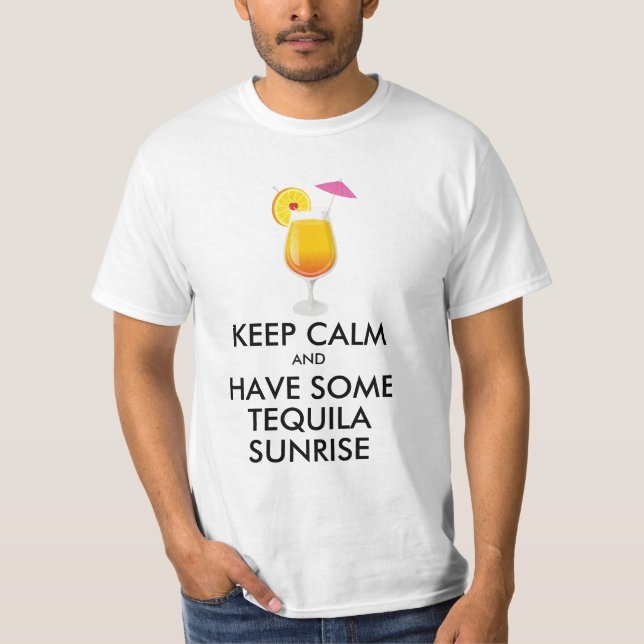 Behalt Calm - Tequila Sunrise T-Shirt (Vorderseite)