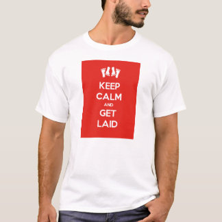 Behalt Calm und bekomme Hilfe T-Shirt