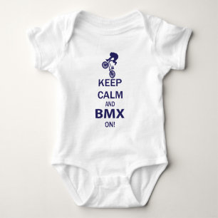 Behalt Calm und BMX ON Baby Strampler