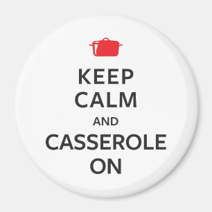 Behalt Calm und Casserole on Magnet