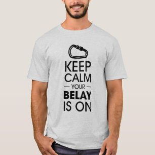 BEHALT CALM UND DEIN BELIEBIG AUF T-Shirt