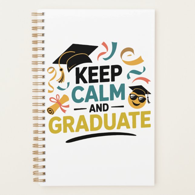 Behalt Calm und Graduate Planer (Vorderseite)
