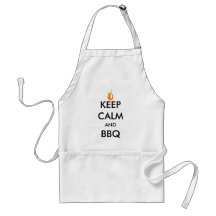 Behalt Calm und GRILLEN Funny Niedlich Cooking Sch