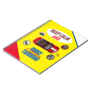 BEHALT CALM UND MACHE EXTREME TUNNING NOTIZBLOCK