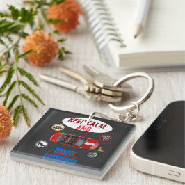 BEHALT CALM UND MACHE EXTREME TUNNING SCHLÜSSELANHÄNGER