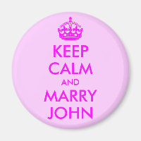 Behalt Calm und Marry John Magnet