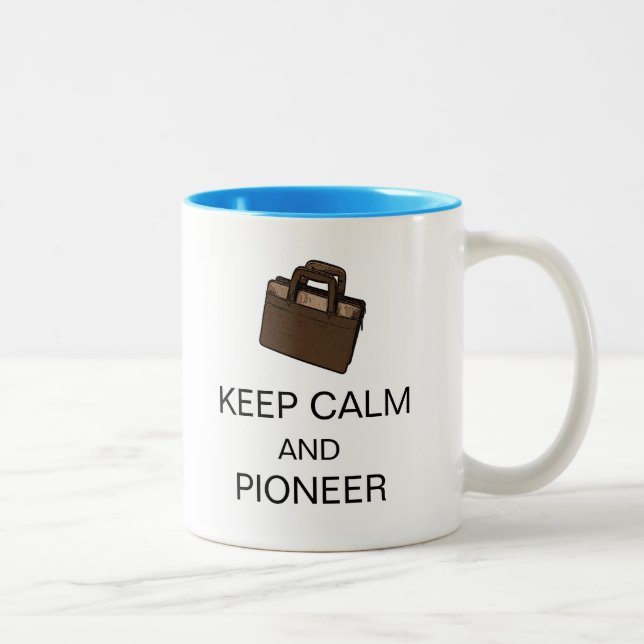 BEHALT CALM UND PIONEER TASSE MIT TONKAFFEE (Rechts)