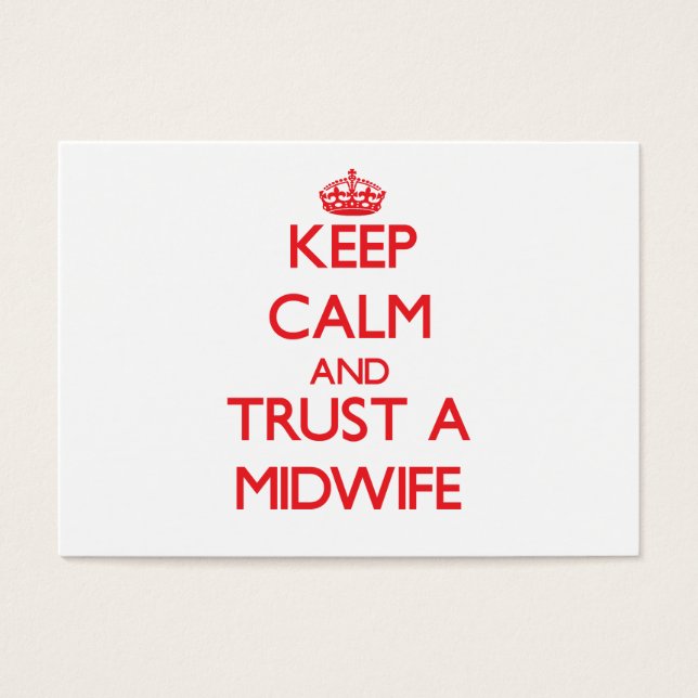 Behalt Calm und Trust a Midfrau (Vorderseite)