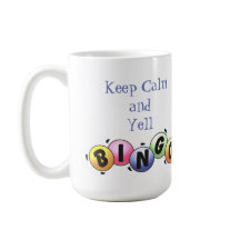 Behalt Calm und Yell Bingo