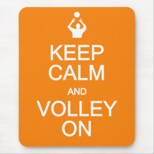 Behalt Calm & Volley auf Mousepad