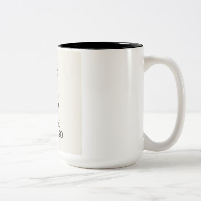 Behalt Calm Zweifarbige Tasse (Rechts)