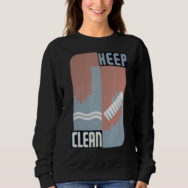 Behalt Clean Sweatshirt (Vorderseite)