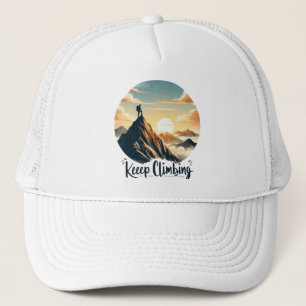 Behalt Climbing - Inspiration für Adventure Hat Truckerkappe