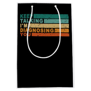 Behalt, dass ich dir Grafikpsycholog diagnostizier Mittlere Geschenktüte