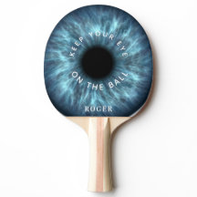 Behalt dein Auge auf dem Ball EYEBALL Pingpong Pad