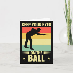 Behalt deine Augen auf dem LL Retro Cue Player Karte