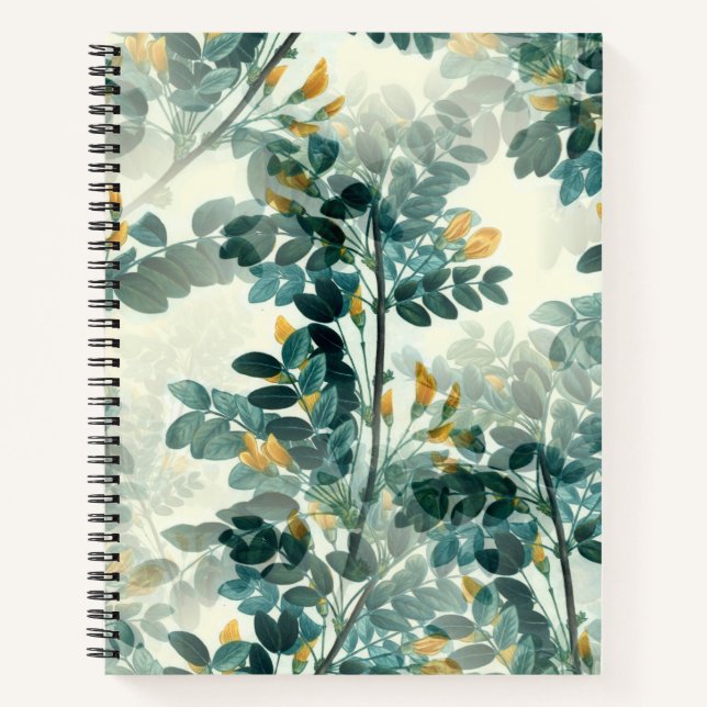 Behalt deine Ideen Nah mit unserem Spiral-Notebook Notizbuch (Vorderseite)