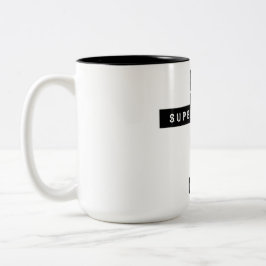 Behalt deinen Aberglauben aus meinem Leben! Zweifarbige Tasse