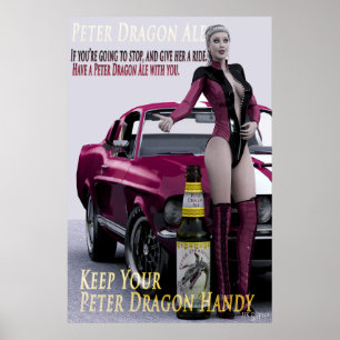 Behalt deinen Drachen handlich Poster