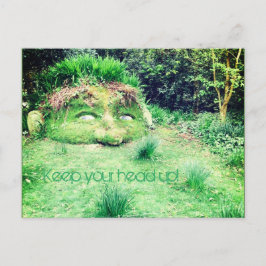 Behalt deinen Kopf hoch! Postkarte