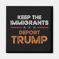 Behalt der Einwanderer Deportation Trump Anti-Rass