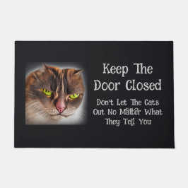 Behalt der geschlossenen Tür Fußmatte