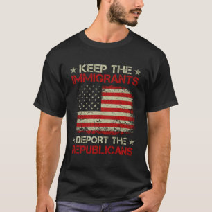 Behalt der Immigranten die Republikaner aus T-Shirt