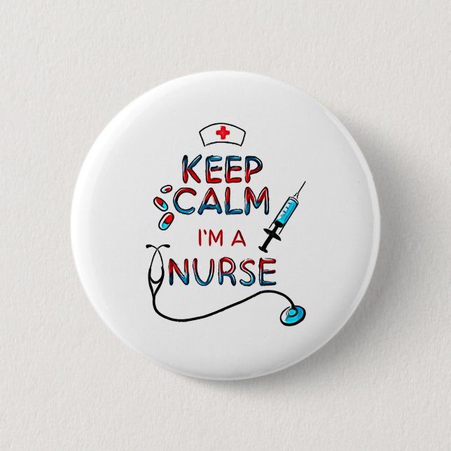 behalt der Krankenschwester Button (Vorderseite)
