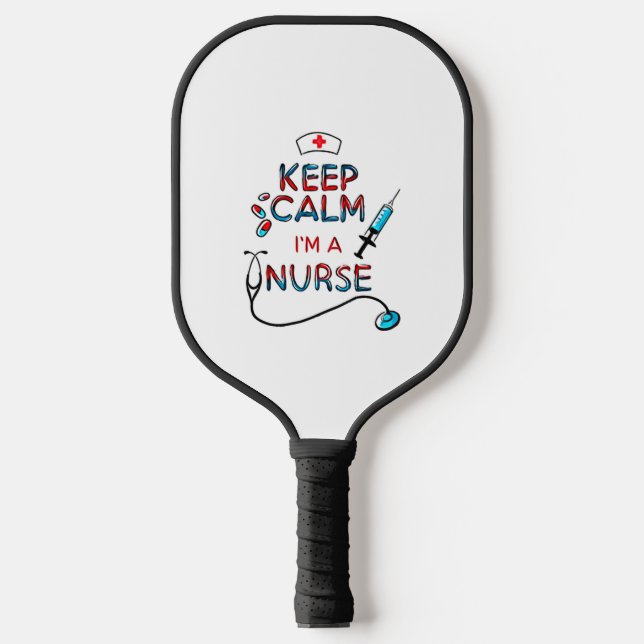 behalt der Krankenschwester Pickleball Schläger (Vorderseite)