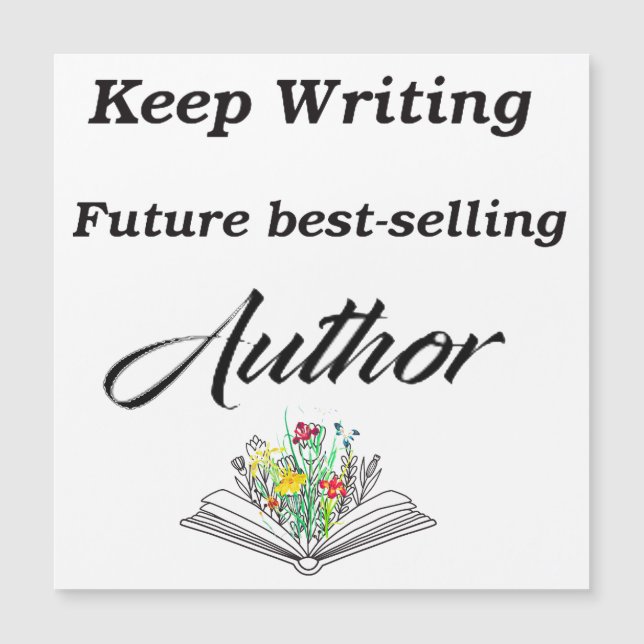 Behalt der Motivation für zukünftige Best-Selling- Magnetkarte (Vorderseite)