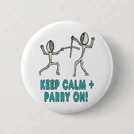 Behalt der Ruhe Button