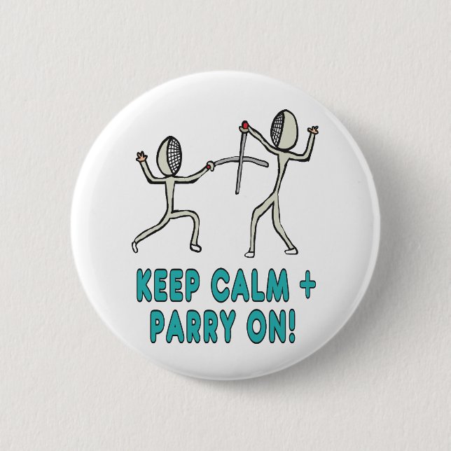 Behalt der Ruhe Button (Vorderseite)