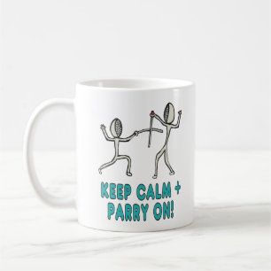 Behalt der Ruhe Kaffeetasse