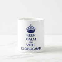 Behalt der Ruhe und Abstimmung Klobuchar