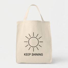 Behalt der schlanke Sun Design Tote Bag Tragetasche