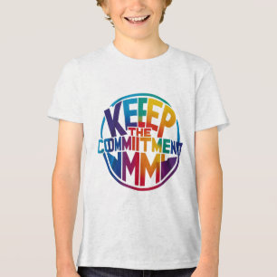 Behalt der Verpflichtung" Motivierend T - Shirt