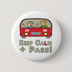 Behalt des Calm Driving-Tests Button