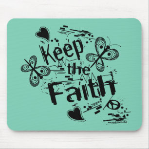 Behalt des Faith Graffiti Standard Mouse Pad Mousepad
