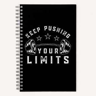 Behalt, die Limits für Ihr Fitnessangebot zu erhöh Notizbuch