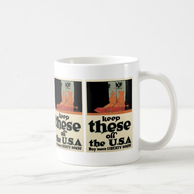 Behalt diese in den USA Kaffeetasse (Rechts)
