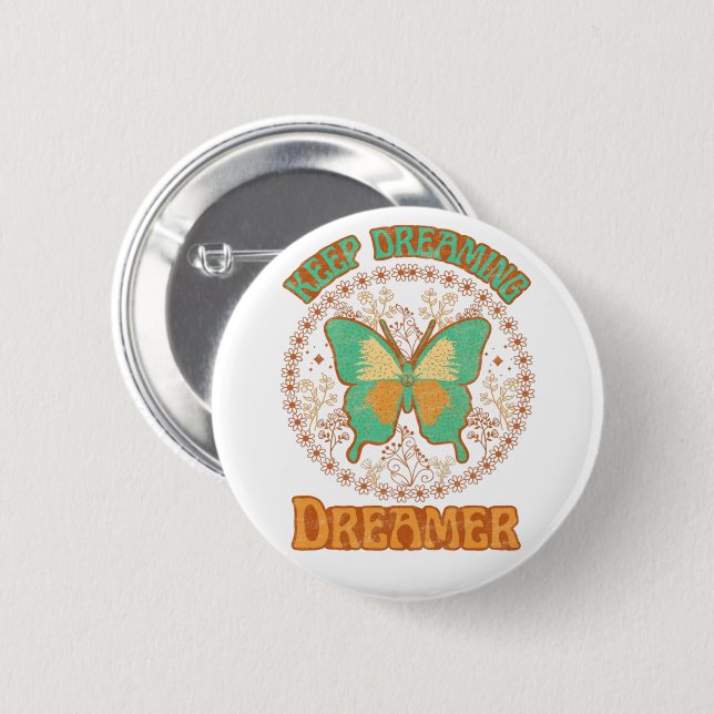 Behalt Dreaming Dreamer Button (Vorne & Hinten)