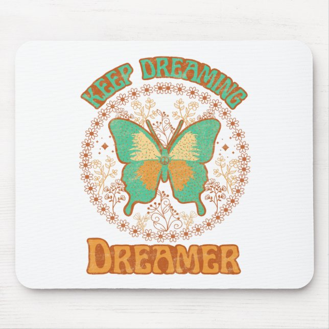 Behalt Dreaming Dreamer Mouse Pad Mousepad (Vorne)