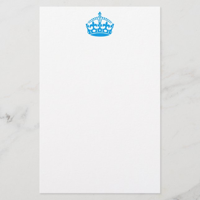 Behalt einer ruhelosen Siegskrone Briefpapier (Vorderseite)