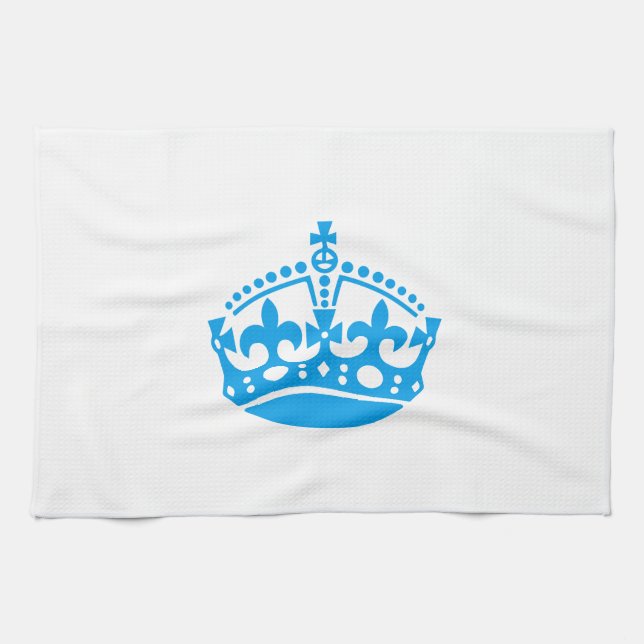 Behalt einer ruhelosen Siegskrone Geschirrtuch (Horizontal)