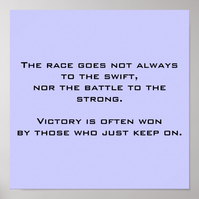 Behalt einfach an poster (Vorne)