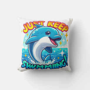 Behalt einfach die Dolphin Kissen