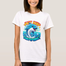 Behalt einfach die Dolphin T-Shirt