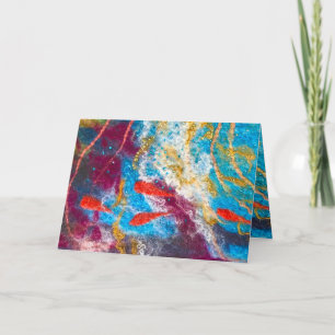 Behalt einfach nur die Kunstkarte Michele Ballant Karte