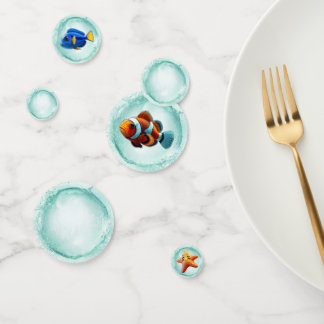 Behalt einfach nur Schwimmen: Tischfetti Konfetti