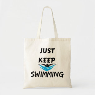 Behalt einfach Schwimmen Tragetasche